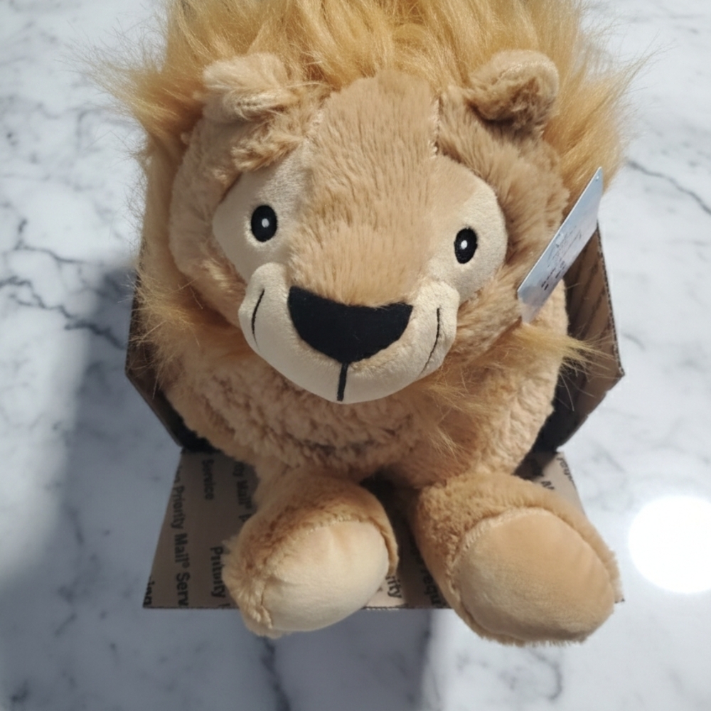 Adorable Lion Plush Pillow And Throw Blanket Set